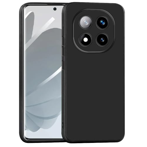 Image of Back Cover for Mi Redmi Note 14 Pro Plus 5G | Full Camera Protection | Premium Liquid Silicon Case | Flexible Bumper Case for Mi Redmi Note 14 Pro Plus 5G (Grey)