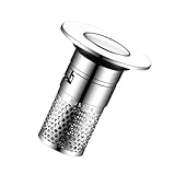 Entwässerungsfilter - 304 Edelstahl Badezimmer Waschanschluss, Bolzen Kern Anti Clogging Design, Kupfer ABS Innenkernbau | Splug Ersatzbasis Entwässerungsschutz
