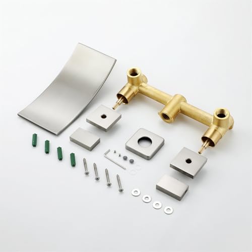 Grifo de baño de cascada para eliminar salpicaduras en el mueble 7