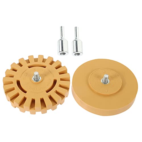 OSALADI Rubber Wheel Decal Remover Glue Remover for Car Auto Detailing Supplies Eraser Wheel Tool