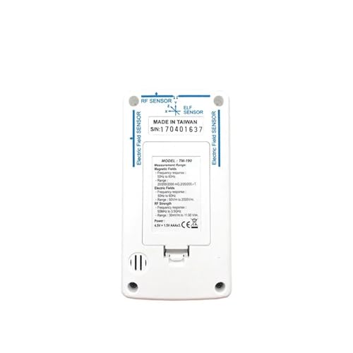 Medidor Gauss TM-190 3 ejes digital EMF miniatura 2
