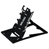 shifengzhou Kreditkarten-Multitool - 420 Edelstahl-Multitool-Karte,Metall-Überlebenskarte mit Galvanik-Backlack, Kreditkarten-Geldbörsen-Werkzeug, Flaschenöffner-Geldbörsen-Multitool-Karte