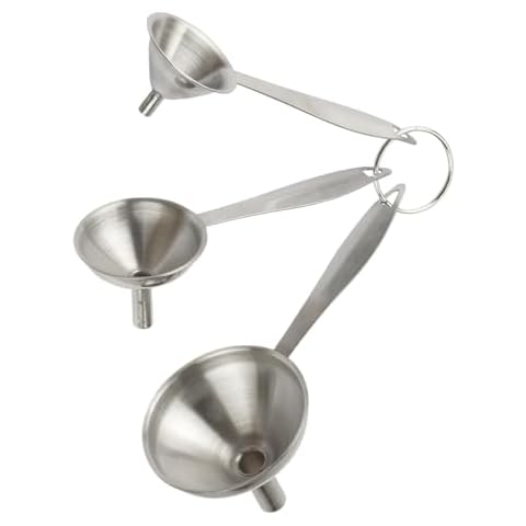 Tabanzhe Stainless Steel Mini Funnel Set Cover