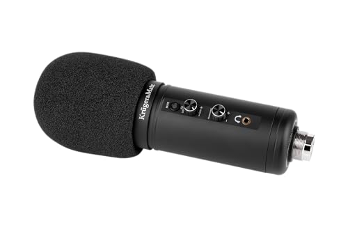 Micrófono USB para videojuegos que elimina el eco en grabaciones de vlogger Warrior GV-100 4