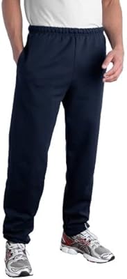 Jerzees Super Sweats - Sweatpant with Pockets, Small, Navy