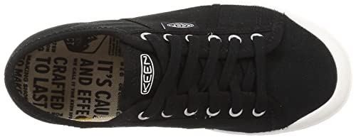 Keen Men's Eldon Comfortable Sneaker, Black/Star White, 10.5 #TOP4