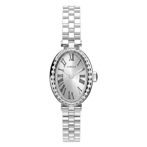 Montre Timex Cavatina argentée pour tenue de bureau