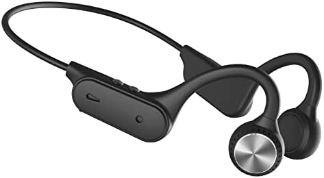 Pinetree Bone Conduction Headphones Bluetooth Sports Open Ear Headphones Wireless, Lightweight Sweat-Proof Running Headset with Mic Built-in Earbuds Free for Hiking, Cycling, Driving
