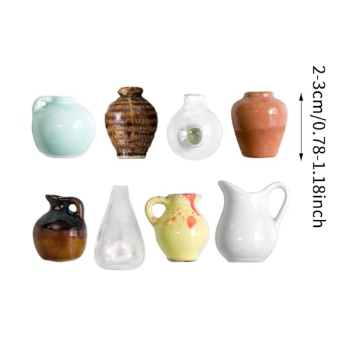 Mini aimant de vase et pot magnétique 3D décoratif pour cuisine