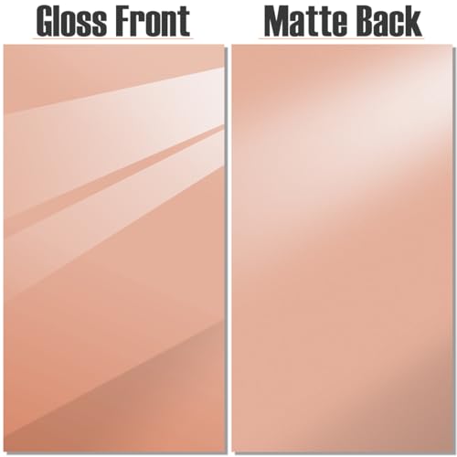 Image of 2pcs Pastel Cell Cast Acrylic Sheets Dusty Mauve 1 /8inch (3mm) 11.75x11.75 300x300mm Glossy Matte Laserable Plexiglass Sheets Plasitc Board for Laser Cutting Engraving DIY Project Craft Sign