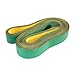 40mm Width Nylon Flat Transmission Belt 850mm to 2100mm Perimeter Yellow Green Industrial Drive Belt(1380x40x3mm)
