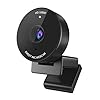 EMEET 1080P Webcam – USB Webcam with Microphone & Physical Privacy Cover, Noise-Canceling Mic, Auto Light Correction, C950 Ultra Compact FHD Web Cam w/ 70°View for Meeting/Online Classes/Zoom/YouTube