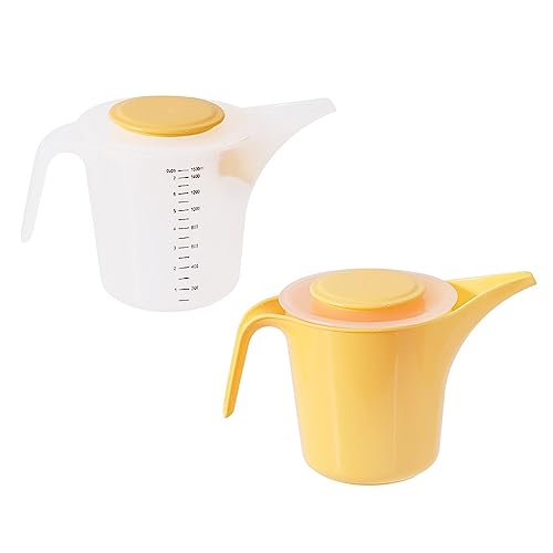 Jarra medidora plástica 1500 ml transparente miniatura 6