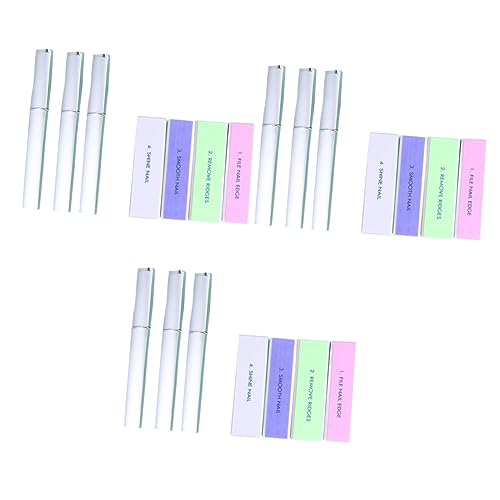 Kit limes à ongles en verre Healvian pour réparer les ongles cassants et fragiles