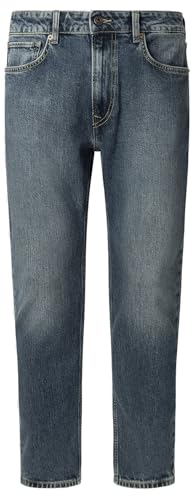 Pepe Jeans Herren Tapered Jeans Stanley Jeans, Blau (Denim-4UM), 30W / 34L, Blau (Denim-4um), 30 W/34 L – Ansicht 1