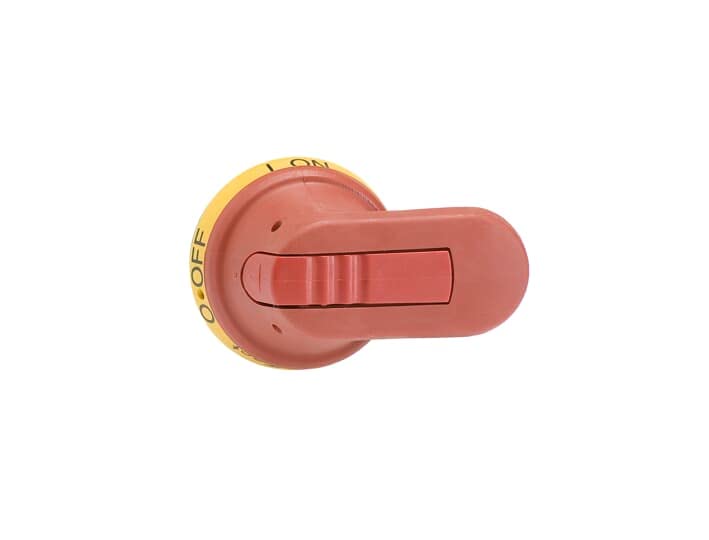 abb-entrelec ohy65j6t commande sur porte noir poignée rotative interrupteur sectionneur