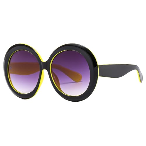 Lunettes de soleil de luxe rétro surdimensionnées avec protection totale UV400