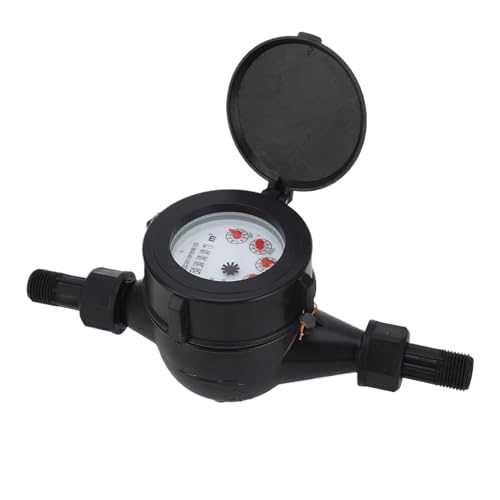 Flow Sensor Meter Digital Pipeline Water Flow Dry Water Meter DN15 Indoor and Outdoor 15mm Magnetic Coupling Drive Water Meter Indoor and Outdoor Water Meter