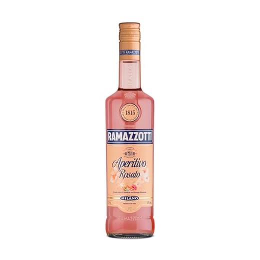 Aperitivo Ramazzotti Rosato 700ml Ramazzoti Sabor Licor de Frutas 700 ml