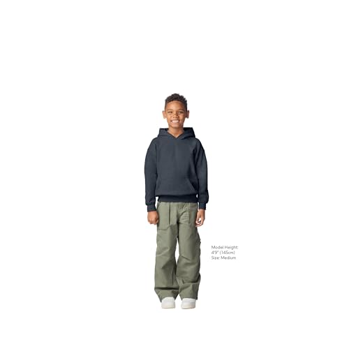 Image of Gildan Youth Hoodie Sweatshirt, Style G18500B