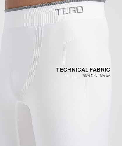 Image of TEGO Core Men's Performance Boxer Brief | Seamless Anti-Chafe Underwear | Soft Compression | 6 inch Inseam | Lightweight & Odour-Control | Designed for Running and Lifting