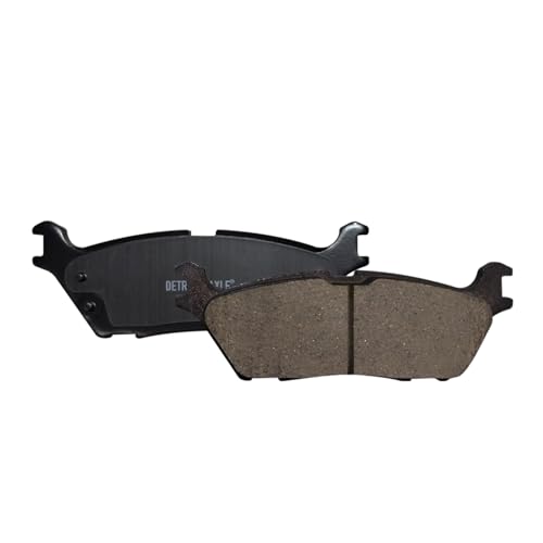 Image of Detroit Axle - Rear Ceramic Brake Pads for 2015-2020 Ford F-150 2018-2021 Expedition 2018-2022 Lincoln Navigator, Brake Pads with Hardware Assembly 2019 Replacement