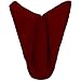 LinenTablecloth 20-Inch Polyester Napkins (1-Dozen) Burgundy