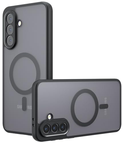 Image of For Galaxy A36 5G Case, Translucent Design, Shockproof, Back Mount, Magnetic, Compatible with MagSafe, Matte Case, US Military MIL Standards Certified, TPU+PC Material, Lightweight, Simple