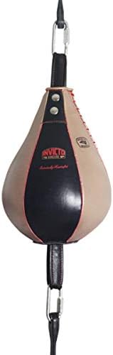 Ringside Invicto Double End Bag, Black/Copper, One Size