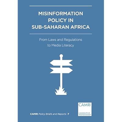 Misinformation Policy in Sub-Saharan Africa