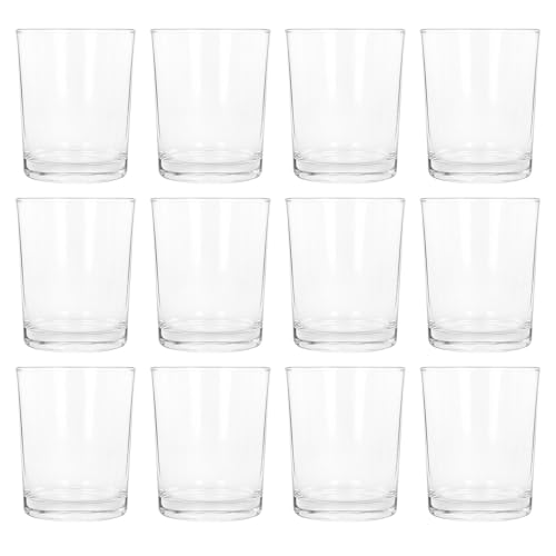 Argon Tableware Water Glasses Set of 12-200ml Clear Drinking