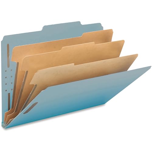 Smead Classification Folders, Blue (SMD19090)