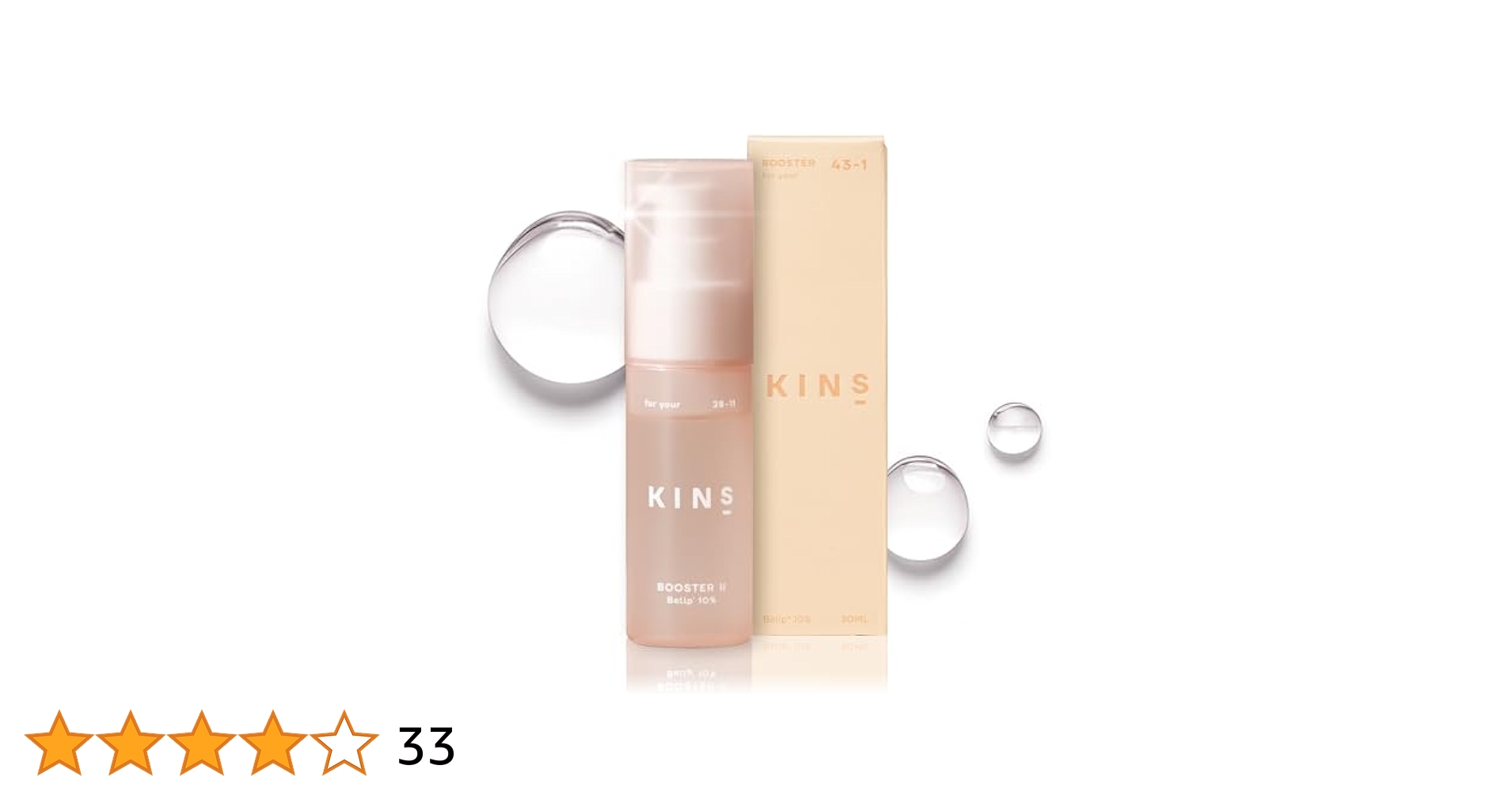 KINS ブースター 50ml×4 Amazon | KINS キンズ ブースター 化粧水 美容液 さっぱり 菌
