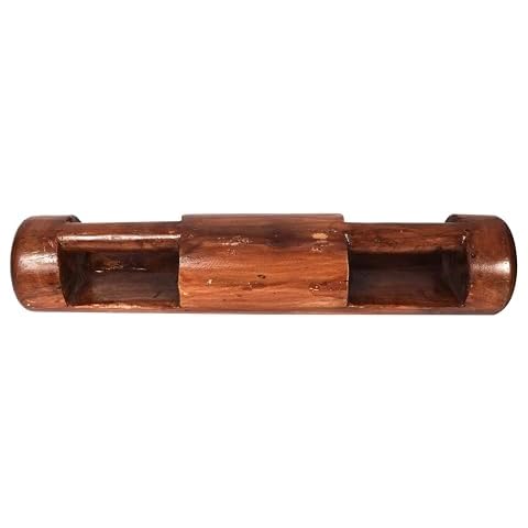 KNK SAMTOLA FITNESS BARBELL INDIAN KARLA KATAI FITNESS DURABLE WOODEN EQUIPMENT (12 TO 14 KG) Cover