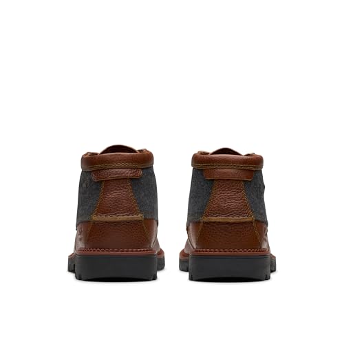 Clarks Clarks Collection Men's Maplewalk Moc Ankle Boot, Tan Tumbled Leather, 10.5 Medium US