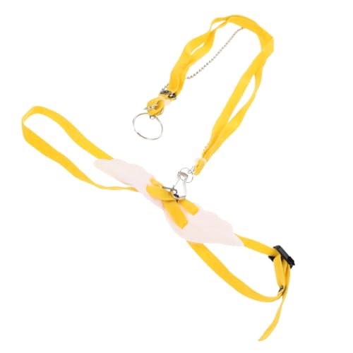 Happyyami Reptile Harness with Leash Lightweight Lizard Traction Rope for Outdoor Walking Comfortable and Durable Design for Lizards and Reptiles