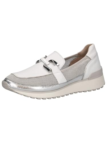 Chaussures à enfiler femme Caprice en cuir souple pour marche urbaine active