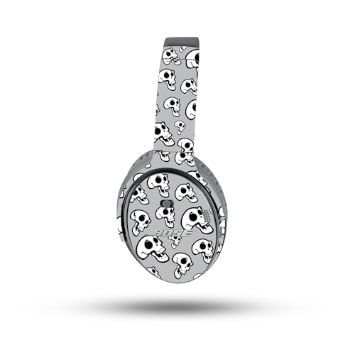 Image of MightySkins Skin Compatible with Bose QuietComfort 35 II Headphones - Laughing Skulls | Protective, Durable, and Unique Vinyl Decal wrap Cover | Easy to Apply, Remove, and Change Styles