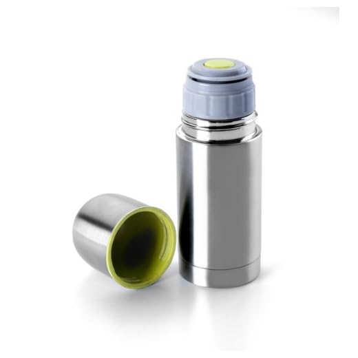 IBILI - Minitermo inox 125 ml, Acero Inoxidable, Doble pared