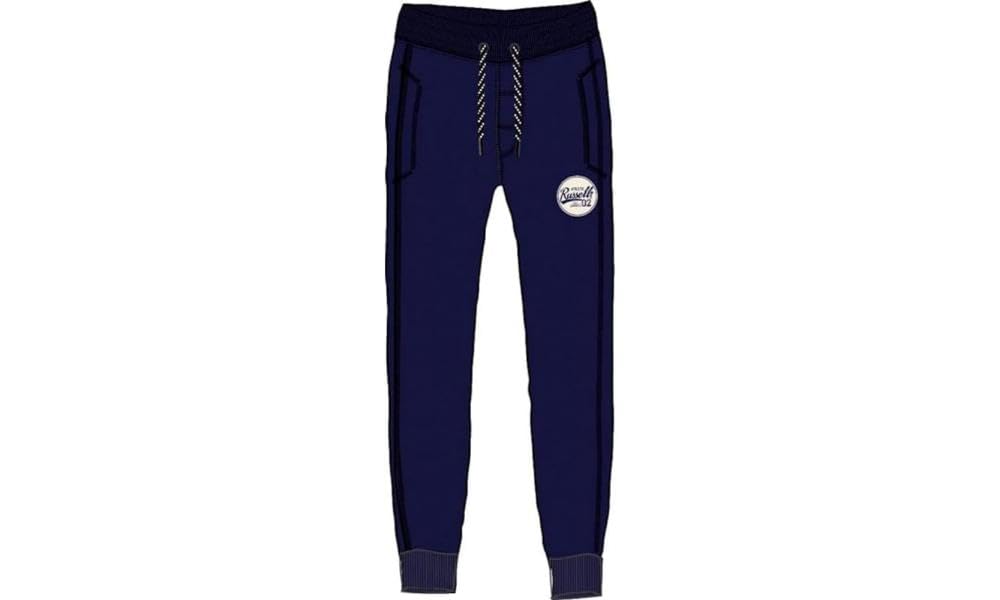 Russell Athletic A00432-NA-190 Collegiate-Cuffed Pant Pants Men's Navy Size S