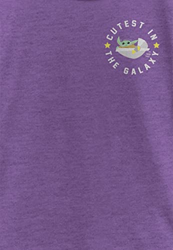 Image of STAR WARS Girl's The Mandalorian The Child Cutest in the Galaxy Pocket T-Shirt