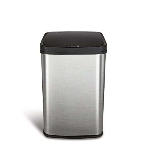 Ninestars TM50SKA003 Dzt-50-28 Automatic Touchless Motion Sensor Rectangular Trash Can thumb #4