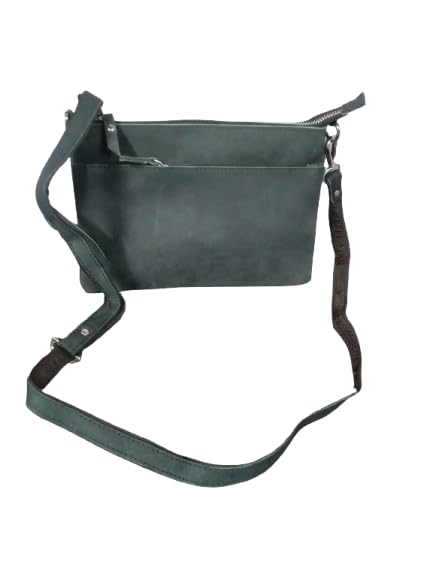 Sac à bandoulière en cuir pour femme LEATHEROOZE avec sangle réglable