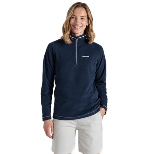 Craghoppers Miska Half Sleeve Fleece, Suéter Mujer, Blue Navy, 12L