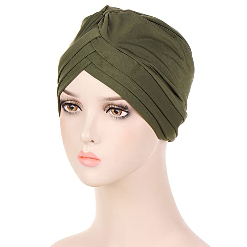 Boné feminino casual para cabeça boné turbante muçulmano turbante turbante boné de beisebol de inver