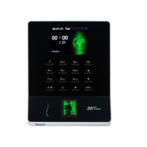 Image of ZKTeco WL20 Fingerprint Attendance Machine | Biometric Time & Attendance Terminal with Wi-Fi & USB Connectivity