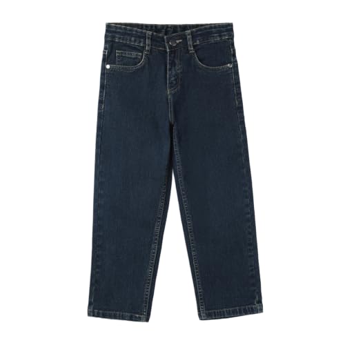Image of Urbano Juniors Boy's Loose Baggy Fit Washed Denim Jeans Stretchable