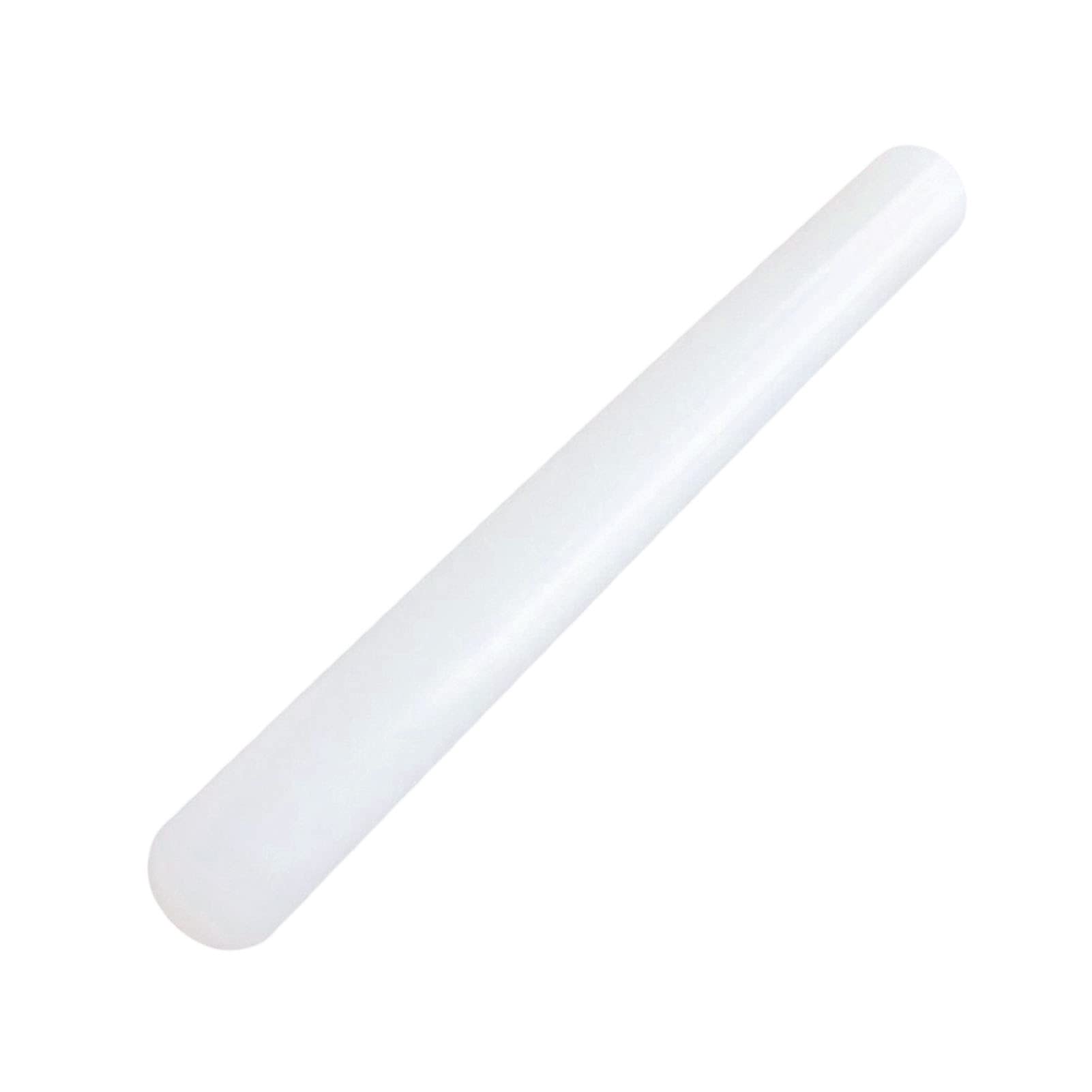 Graflsoa 23CM Plastic Non-Stick Glide Fnt Rolling Pin Nylon Rod Decorating Cake Dough Roller For DIY Baking