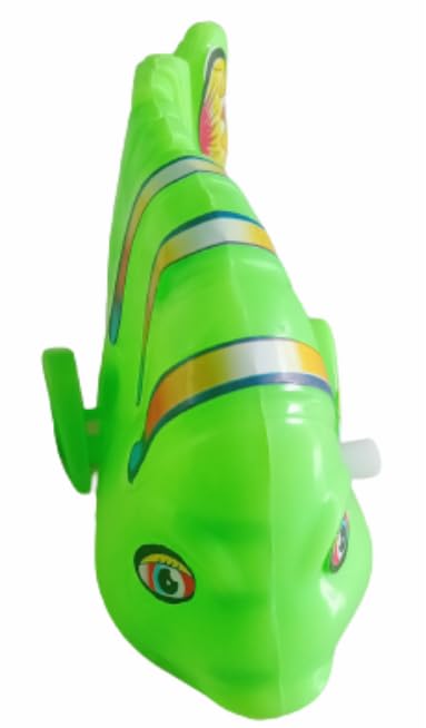 ZOKCY® (Pack of 1 Pcs) Fish Toy with Snake Tail/Fish Key Toy/Operated Gear Wind Up Fish Toy/Birthday Return Gift for Kids/Crawling Fish Toys for Kids/Movable Fish Toy for Kids (Multicolor) (B0CQRT4S8X) Amazon Price History, Amazon Price Tracker