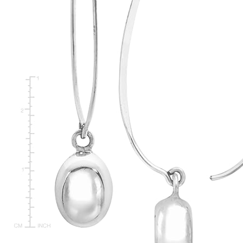 Silpada 'Wire Drop' Earrings in Rhodium-Plated Sterling Silver4